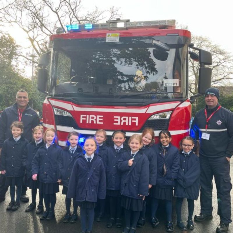 A Visit from Wilmslow Fire Brigade