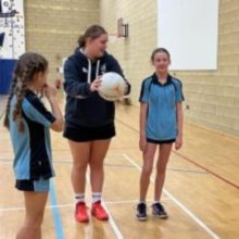 Netball Coaching by Leeds Rhino’s Star, Bea!