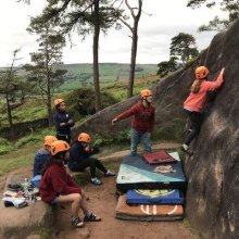 Climbing Club Takes On The Roaches