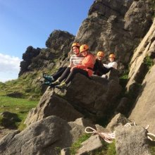 Rock Climbing In The Peak District